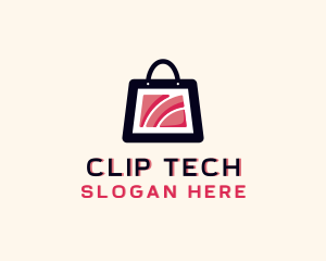 Wifi Tech Shopping logo design