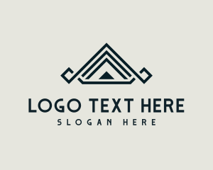 Roofing - Roof Housing Property logo design