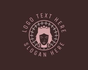 Lux - Fashion Queen Pageant logo design