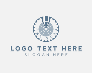 Cog - Industrial Laser CNC logo design