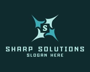 Sharp - Sharp Pointed Star logo design