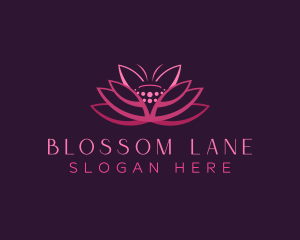 Lotus Flower Spa logo design