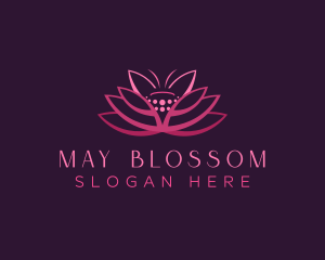 Lotus Flower Spa logo design