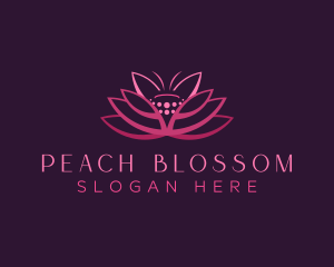 Lotus Flower Spa logo design