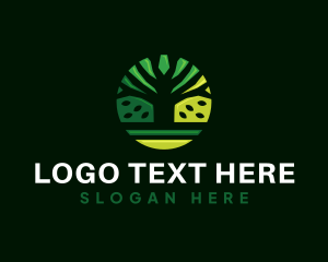 Gardening - Organic Eco Tree logo design