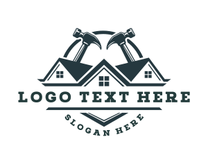 Hammer - Roof Hammer Builder logo design