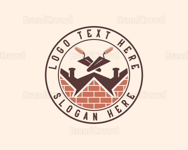 Brick Construction Masonry Logo