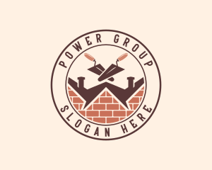 Brick - Brick Construction Masonry logo design