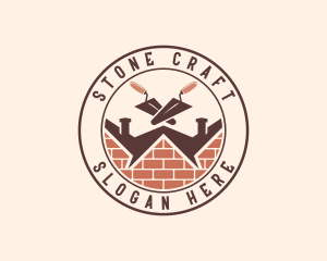 Brick Construction Masonry logo design