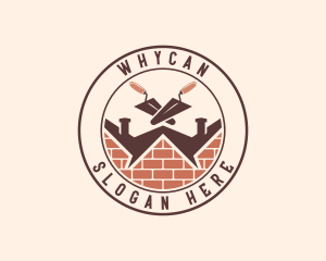 Bricklaying - Brick Construction Masonry logo design