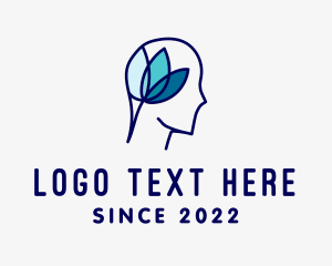 Thinking - Flower Neurology Mental Health logo design