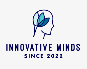 Genius - Flower Neurology Mental Health logo design