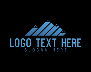 Stock Exchange - Mountain Trek Company logo design