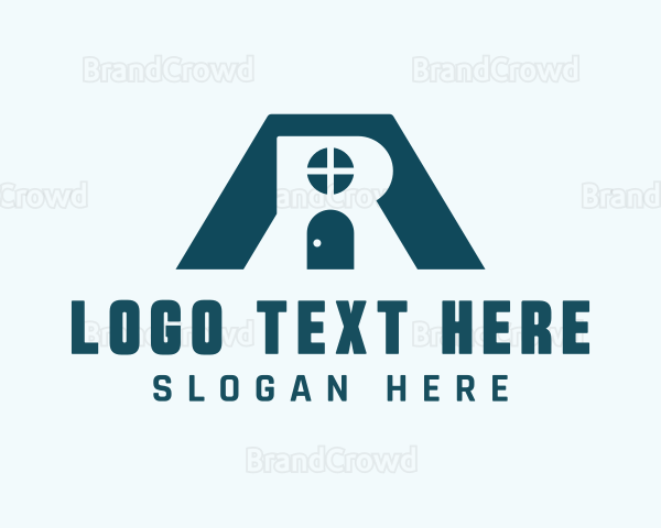 House Structure Letter AR Logo