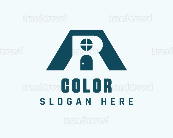 House Structure Letter AR Logo