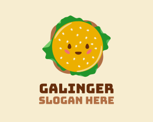 Dining - Happy Delicious Burger logo design