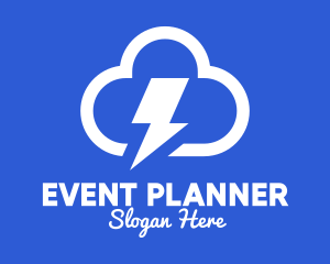 Flash - Storm Weather Forecast logo design