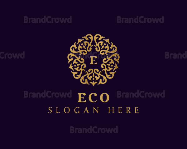 Decorative Luxury Ornament Logo