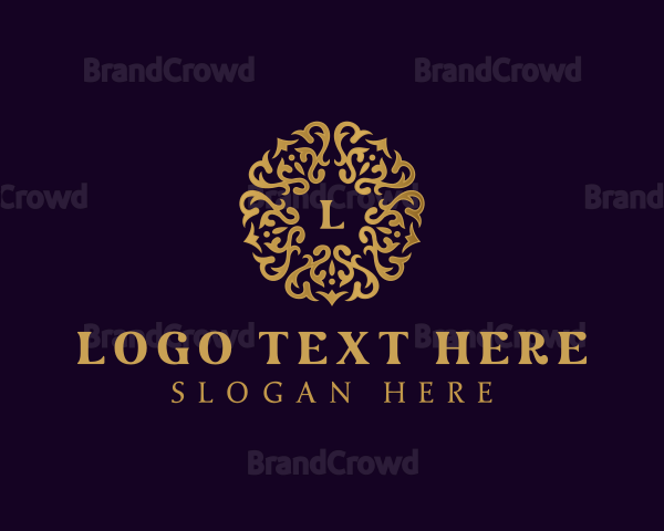 Decorative Luxury Ornament Logo