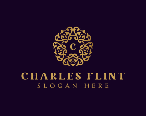 Decorative Luxury Ornament logo design