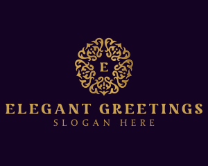 Decorative Luxury Ornament logo design