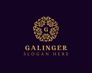 Decorative Luxury Ornament logo design