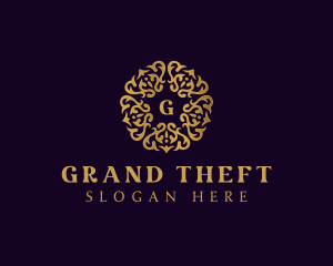 Decorative Luxury Ornament logo design