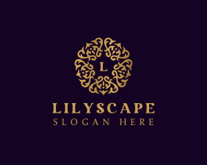 Decorative Luxury Ornament logo design