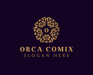 Decorative Luxury Ornament logo design