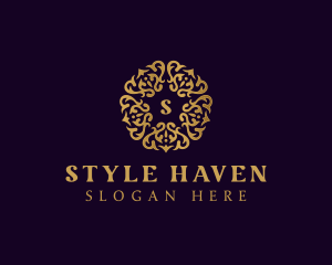 Decorative Luxury Ornament logo design