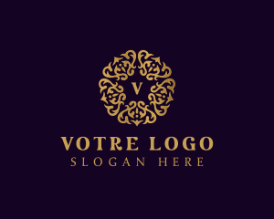 Decorative Luxury Ornament logo design