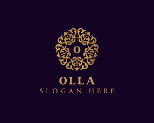 Decorative Luxury Ornament logo design