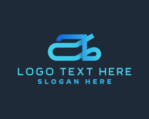 Ecommerce - Media Industrial Letter A logo design