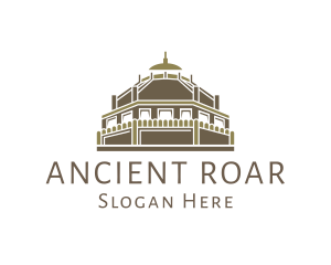 Ancient Basilica Temple  logo design