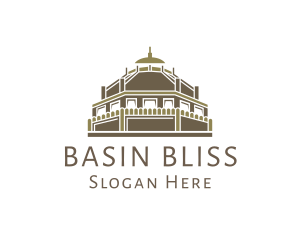 Ancient Basilica Temple  logo design