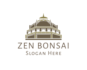 Ancient Basilica Temple  logo design