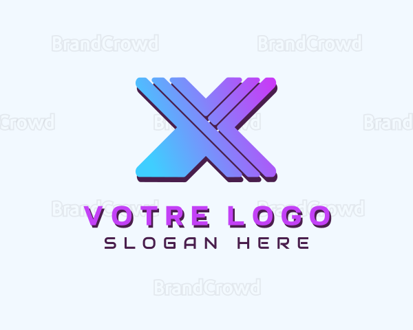 Modern Digital App Logo