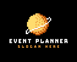 Streamer - Pixel Gaming Planet logo design