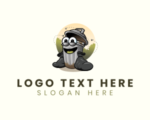 Garbage Bag - Garbage Trash Bin logo design
