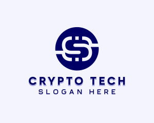 Crypto - Crypto Dollar Fintech logo design