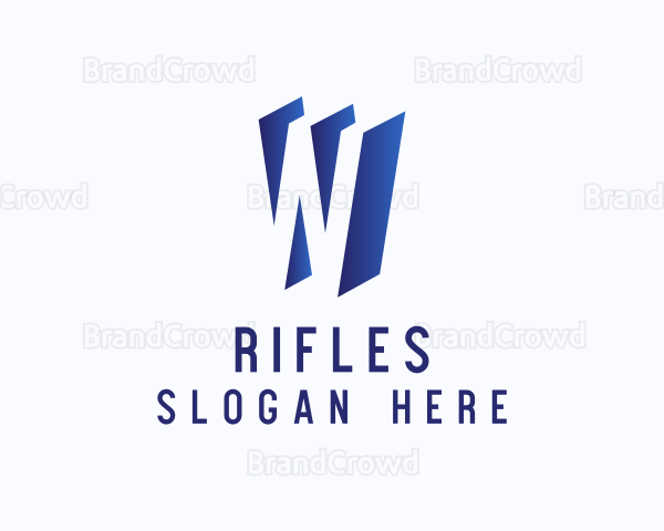 Professional Web Media Letter W Logo