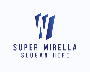 Influencer - Professional Web Media Letter W logo design