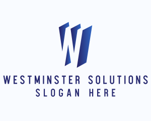 Professional Web Media Letter W logo design