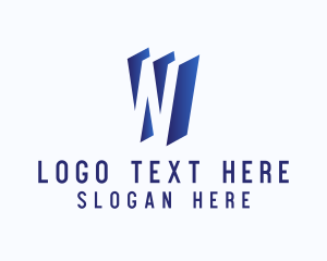 Professional Web Media Letter W Logo