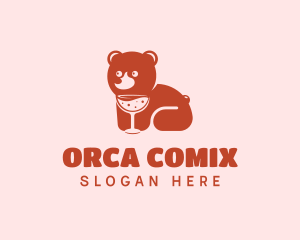 Bear Cocktail Alcohol Logo