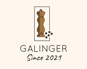 Canteen - Pepper Mill Grinder logo design