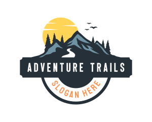 Outdoor Mountain Explorer logo design