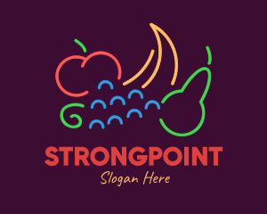 Neon - Neon Fresh Fruits logo design