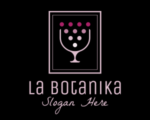 Ladies Drink - Night Club Wine Bar logo design