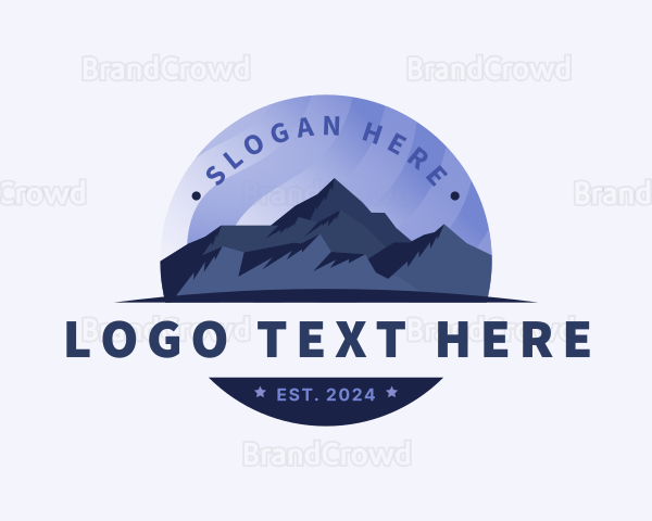 Mountain Destination Adventure Logo